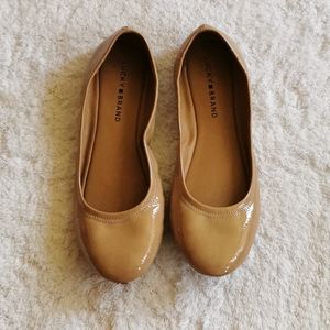 Lucky Brand Flats, Size 9, Beige